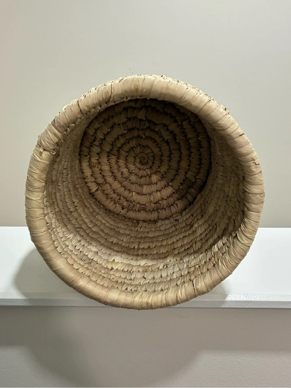 Woven Natural Seagrass Storage Basket